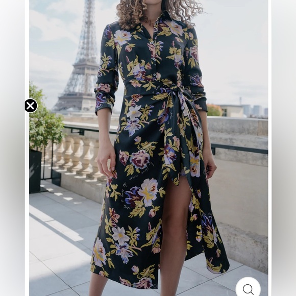 cinq a sept Dresses & Skirts - Cinq a sept BRIGITTE FLORAL JACEY DRESS,Size 2